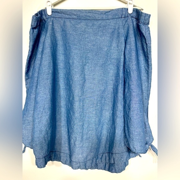 Free people drop shoulder top blue size M - Picture 2 of 10